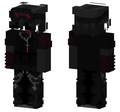 Bloody Faceless Minecraft Bedrock skin