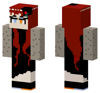 Bloody Mary Outfit Minecraft Bedrock skin