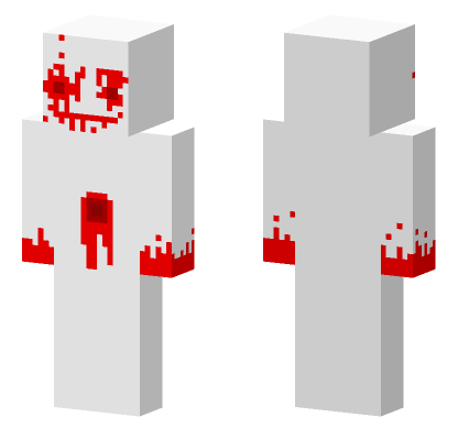 Bloody Mess Skin Minecraft Bedrock skin