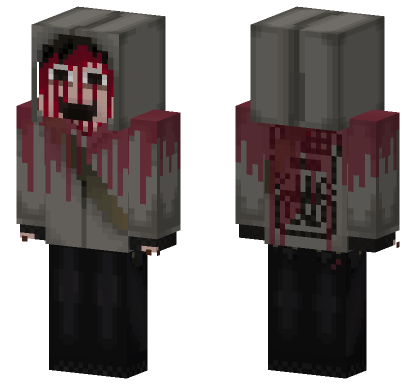 Bloody Simon Minecraft Bedrock skin