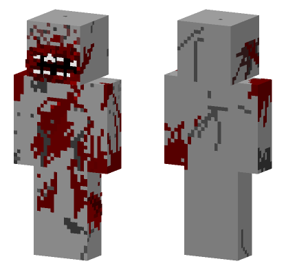 Bloody Woods Creature Minecraft Bedrock skin
