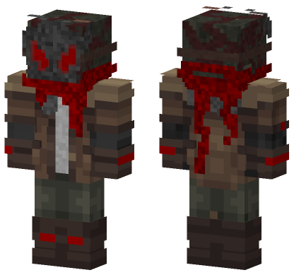 Bloody Wraith Minecraft Bedrock skin
