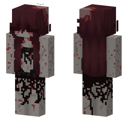 Bloody Zombie Skin Minecraft Bedrock skin