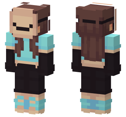 Blue 4 Minecraft Bedrock skin