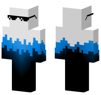 Blue Guy 5407753 Minecraft Bedrock skin