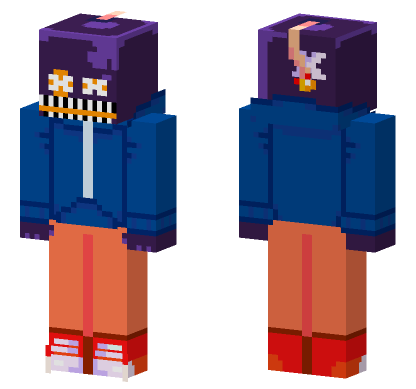 Blue Hoodie Boy Minecraft Bedrock skin