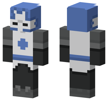 Blue Knight Minecraft Bedrock skin