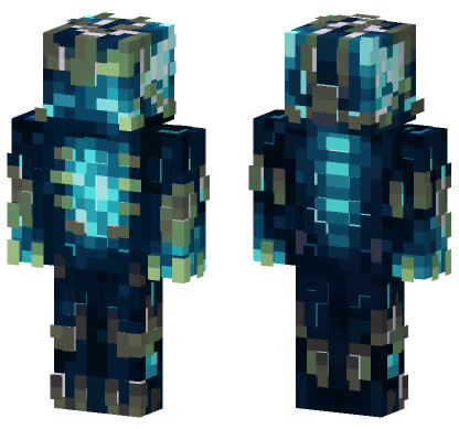 Blue Sea 2 Minecraft Bedrock skin