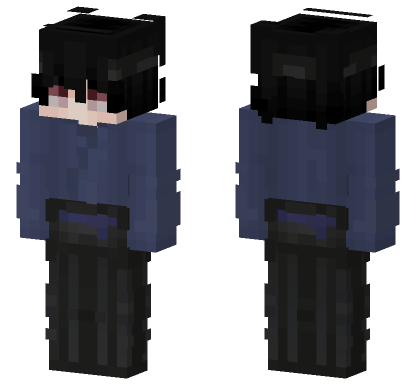 Blue Shark 3 Minecraft Bedrock skin