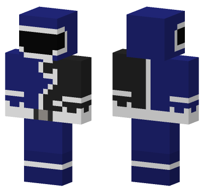 Blue Shark Skin Minecraft Bedrock skin