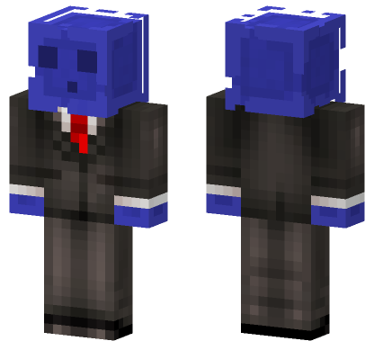 Blue Slime Suit Minecraft Bedrock skin