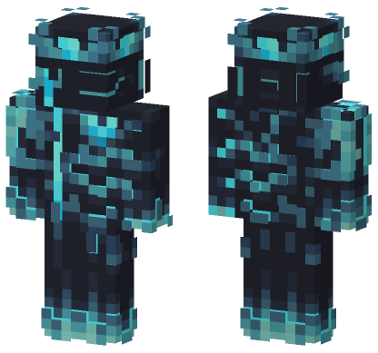 Blue Tears Minecraft Bedrock skin