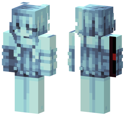 Bluelight Skin 2 Minecraft Bedrock skin