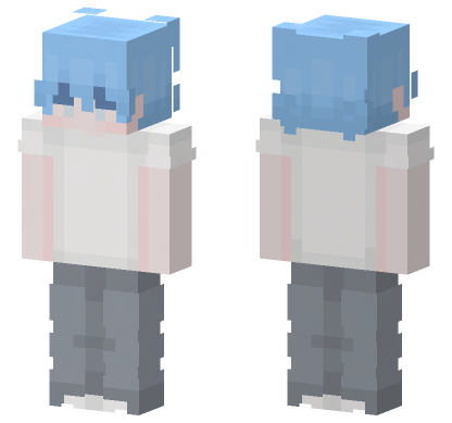 Bluelight Skin 3 Minecraft Bedrock skin