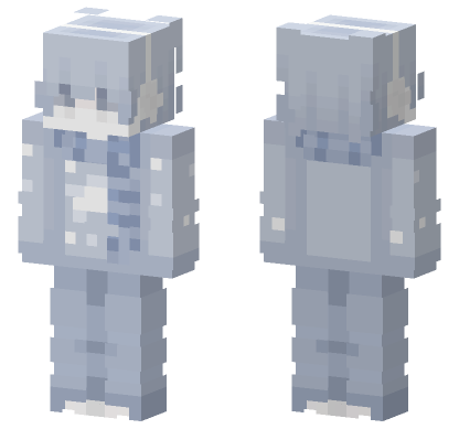 Bluelight Skin 4 Minecraft Bedrock skin