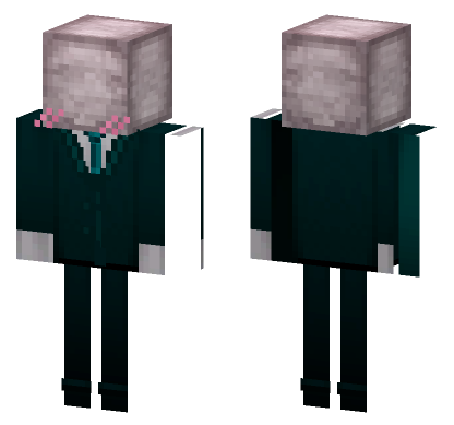 Blushing Slenderman Minecraft Bedrock skin