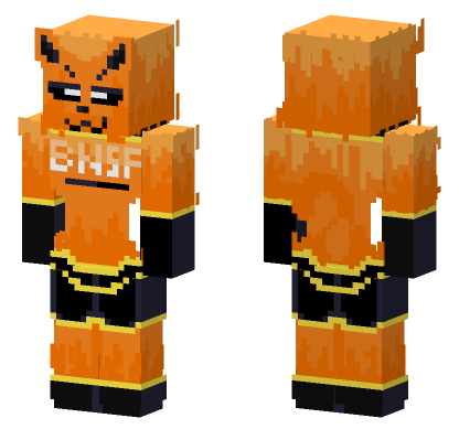 BNSF Cat Minecraft Bedrock skin