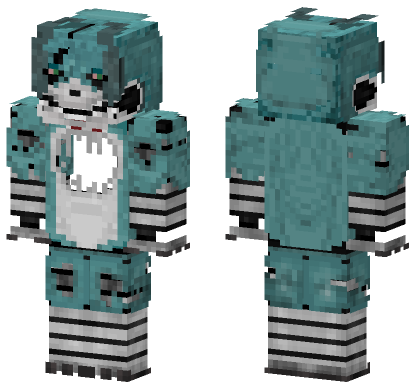 Bon Walten Files 7023906 Minecraft Bedrock skin