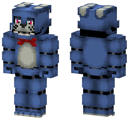Bonnie 1990 1993 Freddy S Fazbear Pizza Minecraft Bedrock skin