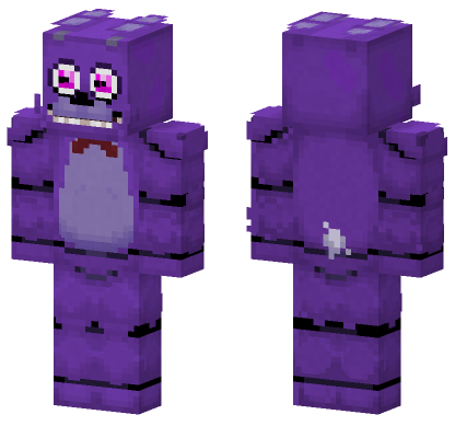 Bonnie FNAF Minecraft Bedrock skin