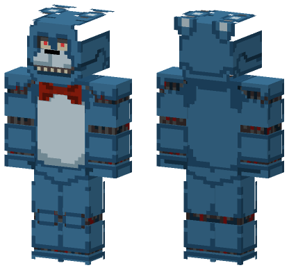 Bonnie FNAF Movie Minecraft Bedrock skin