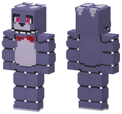 Bonnie The Bunny Minecraft Bedrock skin