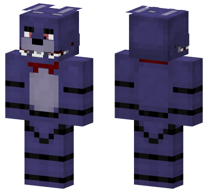 Bonnie The Bunny Minecraft Bedrock skin