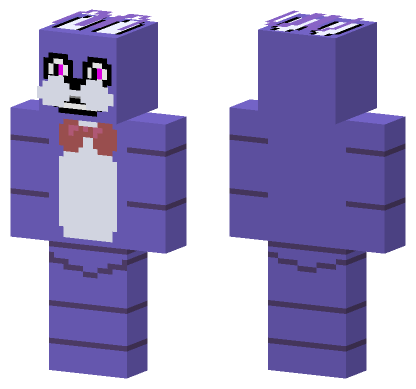 Bonnie The Bunny Minecraft Bedrock skin