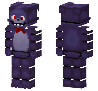 Bonnie The Bunny Minecraft Bedrock skin