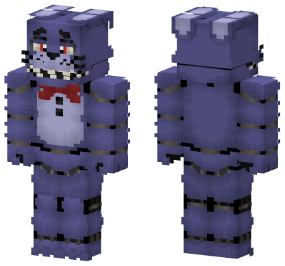Bonnie The Bunny Unwithered Minecraft Bedrock skin