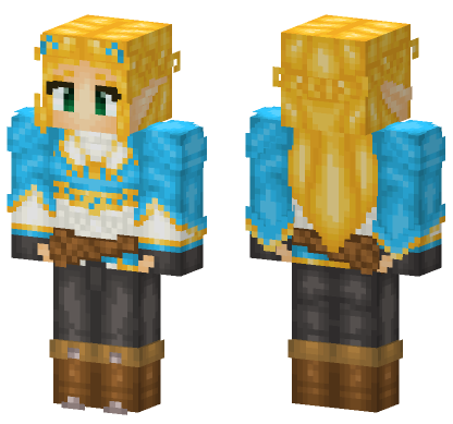 Botw Zelda Minecraft Bedrock skin