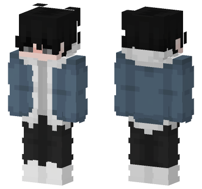 Boy With Jacket Minecraft Bedrock skin