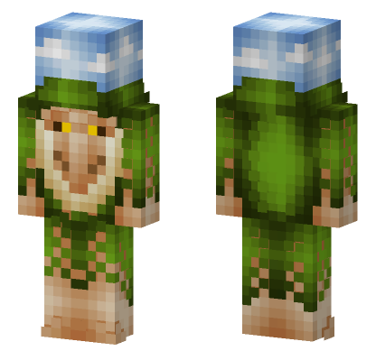 Brainrot Skin 1 Minecraft Bedrock skin
