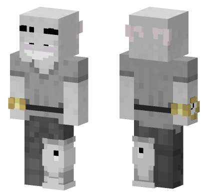 Brainrot Skin 4 Minecraft Bedrock skin
