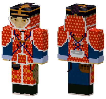 BRB Bannerman Minecraft Bedrock skin