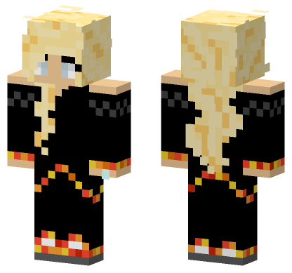 Briannaplayz Blonde Hair Minecraft Bedrock skin