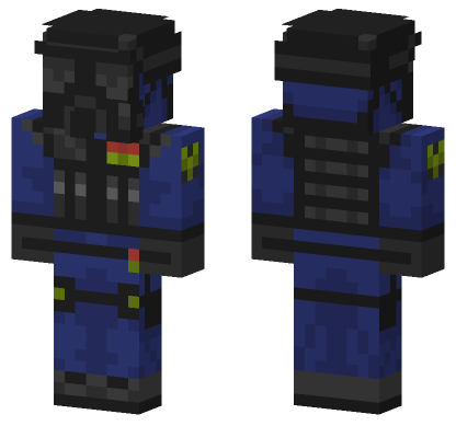 British Special Forces Minecraft Bedrock skin