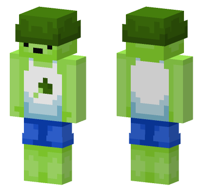 Broccoli Boy Minecraft Bedrock skin