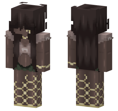 Brown Feathered Creature Minecraft Bedrock skin