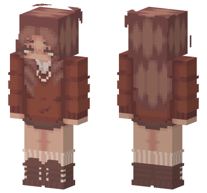 Brown Haired Boy Minecraft Bedrock skin