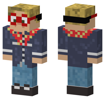 Bubbles Fancy 1 Minecraft Bedrock skin