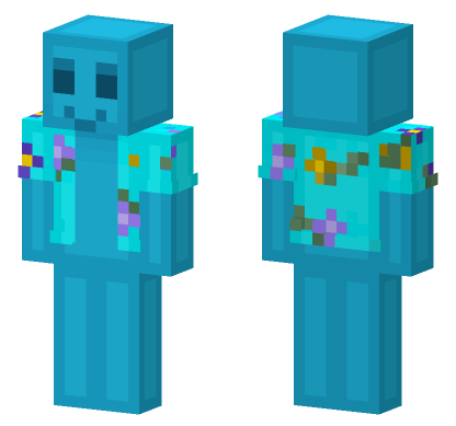 Bubbli Skin Minecraft Bedrock skin