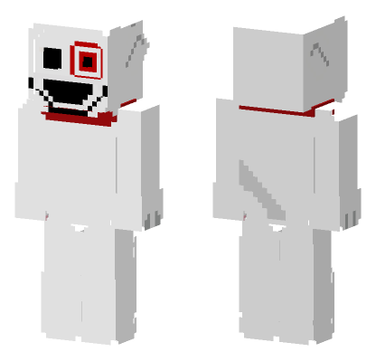 Bullseye Dog Target Mascot Minecraft Bedrock skin