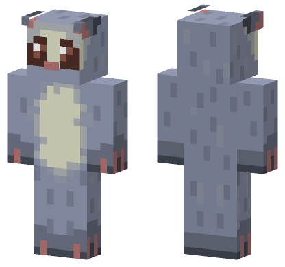 Bush Baby Minecraft Bedrock skin