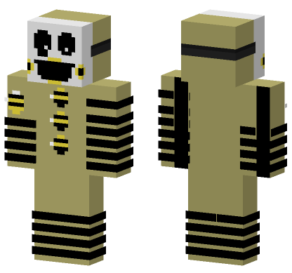 Buzz Bee Skin Minecraft Bedrock skin