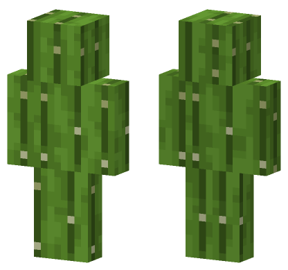 Cactus Skin Minecraft Bedrock skin