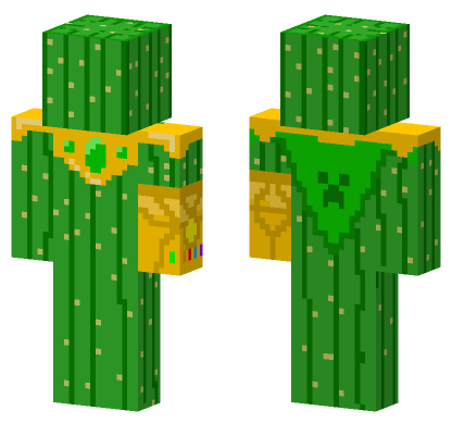 Cactus Skin Minecraft Bedrock skin