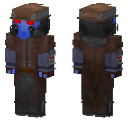 Cad Bane Star Wars Bounty Hunter Minecraft Bedrock skin