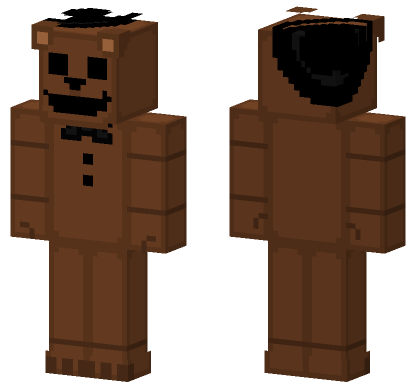 Cake Bear FNAF Minecraft Bedrock skin