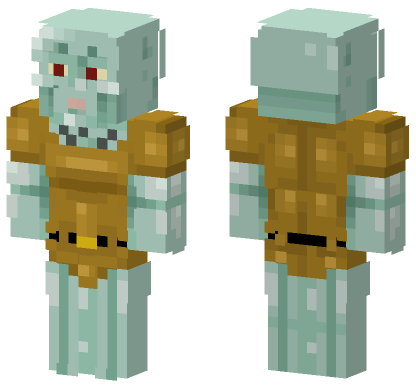 Calamardo Skin Minecraft Bedrock skin